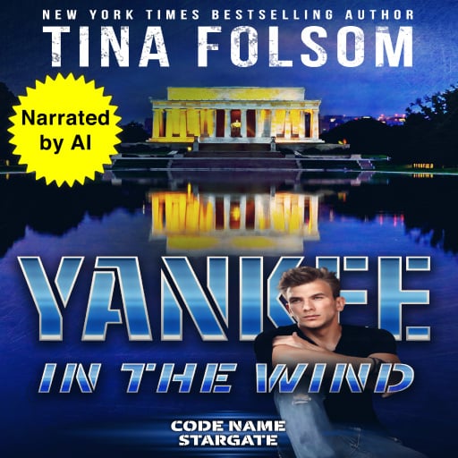 Portada del audiolibro «Yankee in the wind», de Tina Folsom