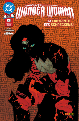 Portada del libro «Absolute Wonder Woman», de Hayden Sherman