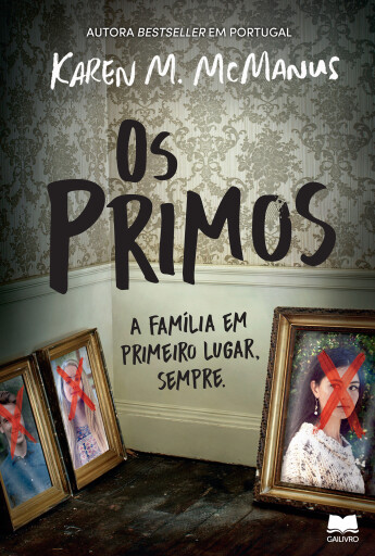 Portada del libro «Os Primos», de Karen M. McManus