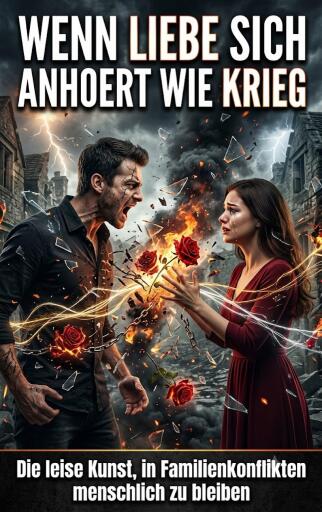 Portada del libro «Wenn Liebe sich anhoert wie Krieg», de David Haldenfel