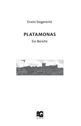 Portada del libro «Platamonas», de Erwin Stegentritt