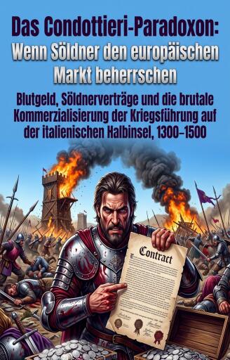 Portada del libro «Das Condottieri-Paradoxon: Wenn Söldner den europäischen Markt beherrschen», de Nicolaus Ackermann
