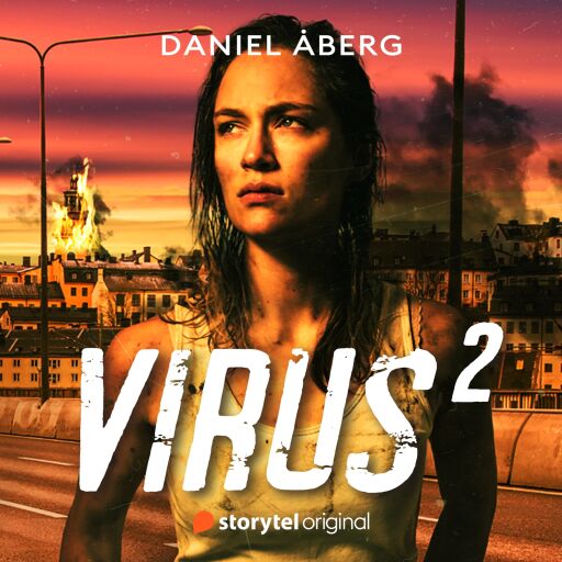 Portada del audiolibro «Virus:2», de Daniel Åberg