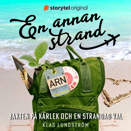 Portada del audiolibro «En annan strand», de Klas Lundström