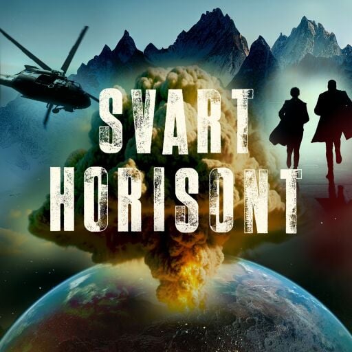 Portada del libro «Svart horisont», de Daniel Åberg