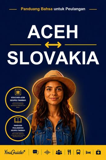 Portada del libro «The Language Guide for Travelers - Acehnese to Slovak», de YouGuide