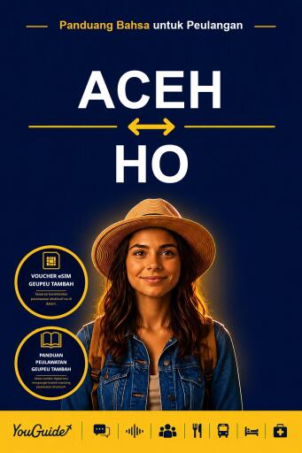 Portada del libro «The Language Guide for Travelers - Acehnese to Ho», de YouGuide