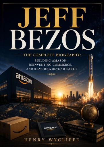 Portada del libro «Jeff Bezos», de Henry Wycliffe