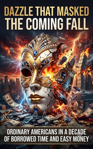 Portada del libro «Dazzle That Masked the Coming Fall», de Gideon Hart