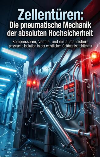 Portada del libro «Zellentüren: Die pneumatische Mechanik der absoluten Hochsicherheit», de Stefan Pohl