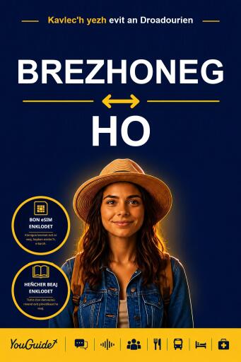 Portada del libro «The Language Guide for Travelers - Breton to Ho», de YouGuide