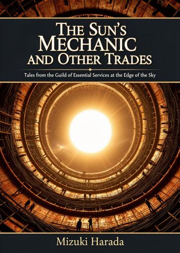 Portada del libro «The Sun's Mechanic and Other Trades», de Mizuki Harada