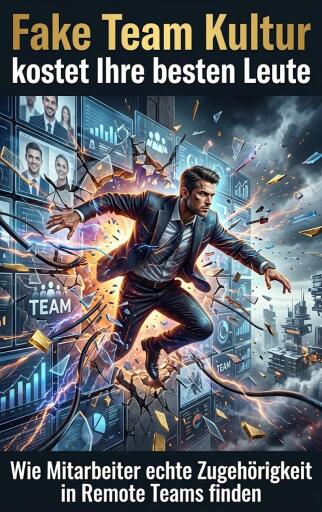 Portada del libro «Fake Team Kultur kostet Ihre besten Leute», de Dieter Falkenrath