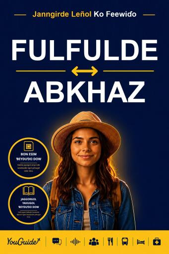 Portada del libro «The Language Guide for Travelers - Fulani to Abkhaz», de YouGuide