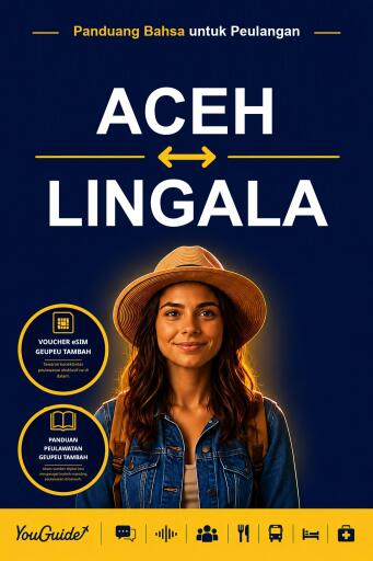 Portada del libro «The Language Guide for Travelers - Acehnese to Lingala», de YouGuide