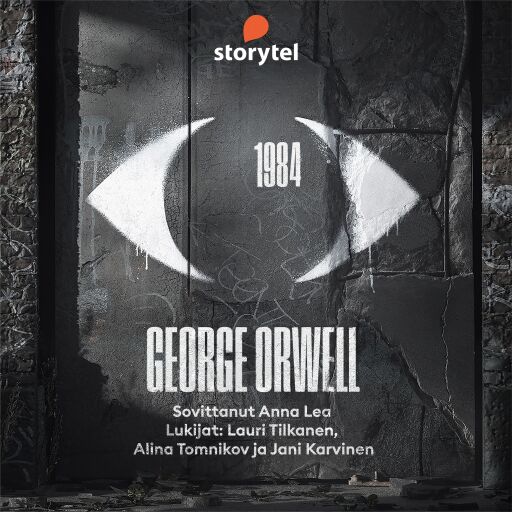 Portada del audiolibro «1984», de George Orwell