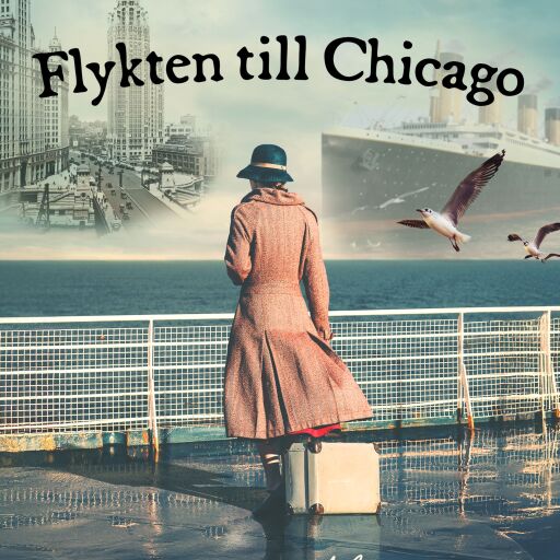 Portada del libro «Flykten till Chicago - Del 5», de Veronica Almer