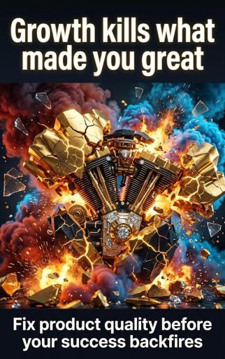Portada del libro «Growth kills what made you great», de Brianna Lewis
