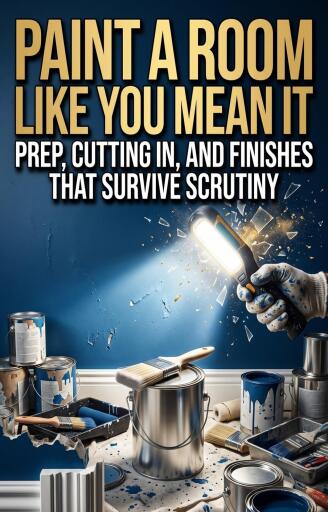 Portada del libro «Paint a Room Like You Mean It», de Mateo Ferrera