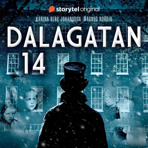 Portada del audiolibro «Dalagatan 14», de Magnus Nordin, Karina Berg Johansson