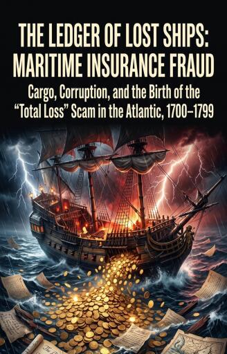 Portada del libro «The Ledger of Lost Ships: Maritime Insurance Fraud», de Darren Perez