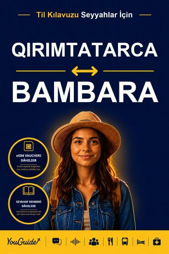 Portada del libro «The Language Guide for Travelers - Crimean Tatar to Bambara», de YouGuide