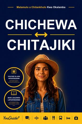 Portada del libro «The Language Guide for Travelers - Chichewa to Tajik», de YouGuide