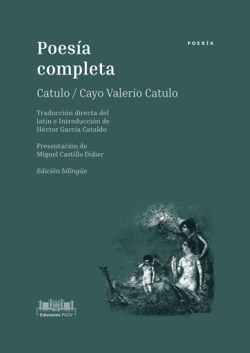 Portada del libro «Poesía completa / Catulo», de Cayo Valerio Catulo