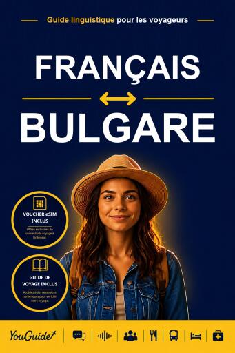 Portada del libro «The Language Guide for Travelers - French to Bulgarian», de YouGuide