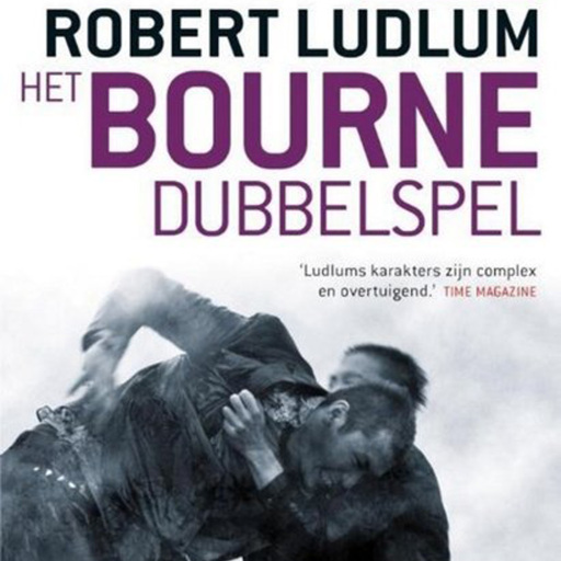 Portada del audiolibro «Het Bourne dubbelspel», de Robert Ludlum