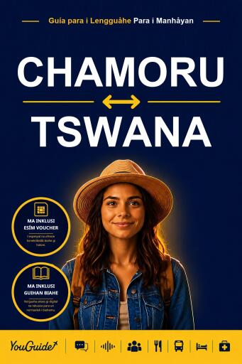 Portada del libro «The Language Guide for Travelers - Chamorro to Tswana», de YouGuide