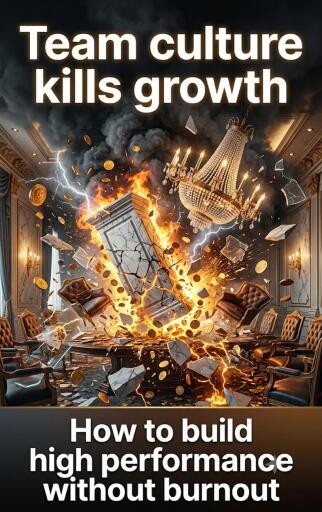 Portada del libro «Team culture kills growth»