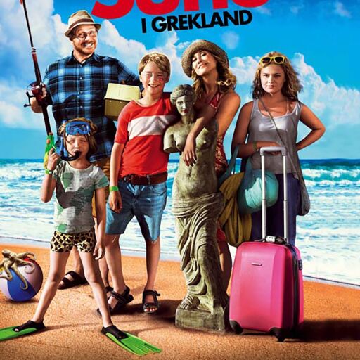 Portada del libro «Sune i Grekland», de Sören Olsson, Anders Jacobsson