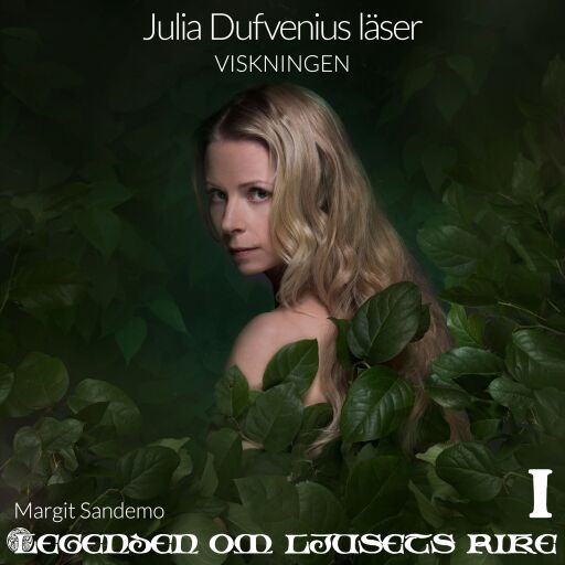Portada del audiolibro «Viskningen», de Margit Sandemo