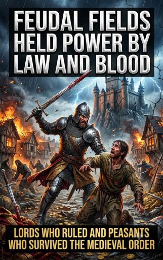 Portada del libro «Feudal fields held power by law and blood», de Isabelle Collins