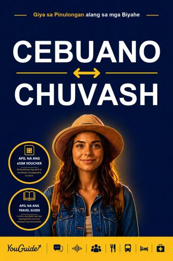 Portada del libro «The Language Guide for Travelers - Cebuano to Chuvash», de YouGuide