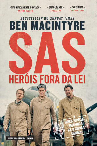 Portada del libro «SAS – Heróis Fora da Lei», de Ben Macintyre