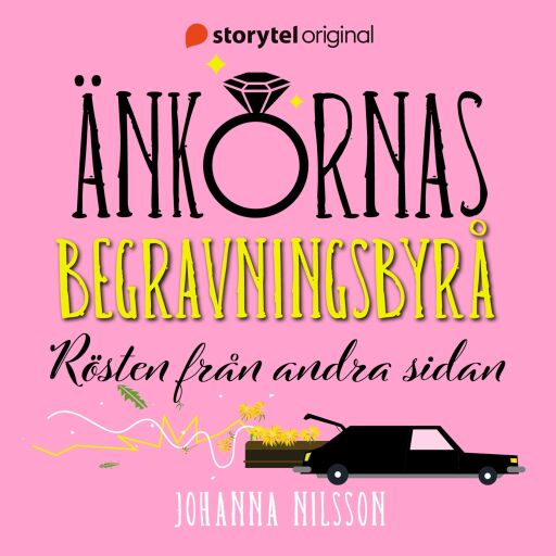 Portada del audiolibro «Rösten från andra sidan», de Johanna Nilsson