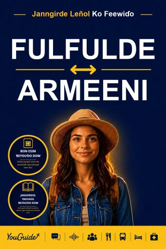Portada del libro «The Language Guide for Travelers - Fulani to Armenian», de YouGuide