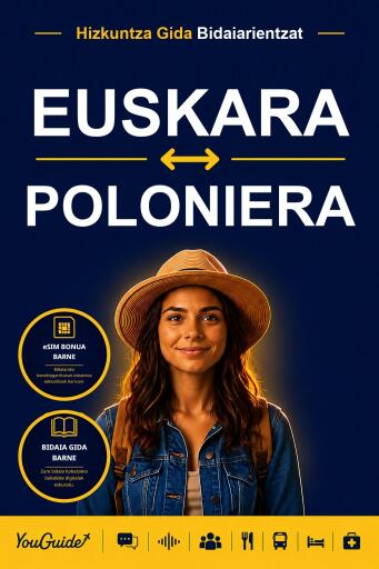 Portada del libro «The Language Guide for Travelers - Basque to Polish», de YouGuide