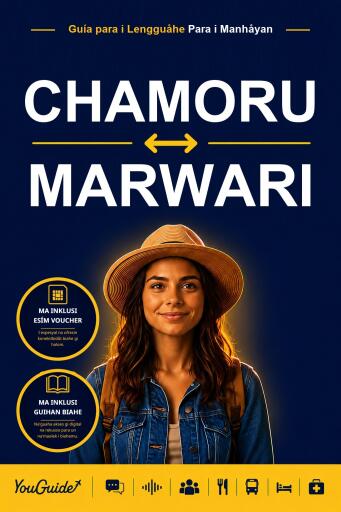 Portada del libro «The Language Guide for Travelers - Chamorro to Marwari», de YouGuide