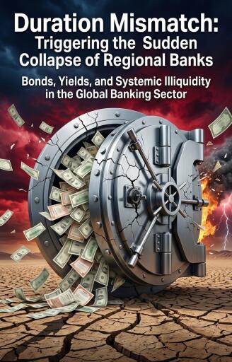 Portada del libro «Duration Mismatch: Triggering the Sudden Collapse of Regional Banks», de Sean Riddle