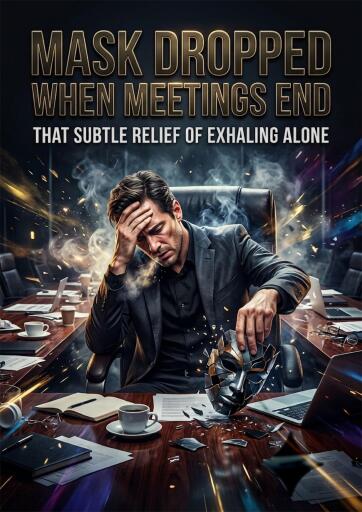 Portada del libro «Mask dropped when meetings end»