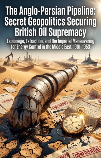 Portada del libro «The Anglo-Persian Pipeline: Secret Geopolitics Securing British Oil Supremacy», de Reginald Hayes