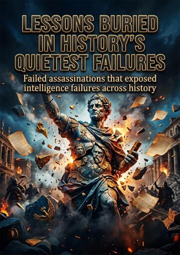 Portada del libro «Lessons buried in history's quietest failures», de Elijah Morgan