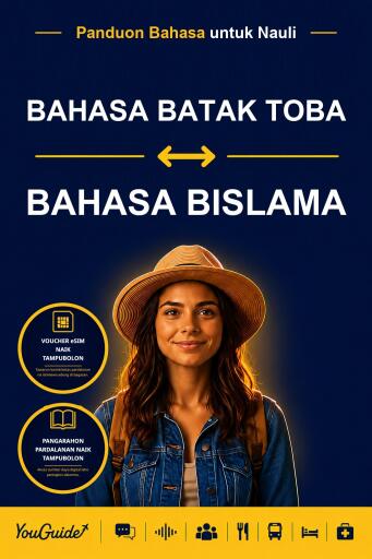 Portada del libro «The Language Guide for Travelers - Batak Toba to Bislama», de YouGuide