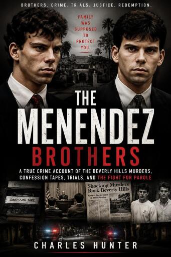 Portada del libro «The Menendez Brothers Full Story», de Charles Hunter