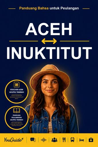 Portada del libro «The Language Guide for Travelers - Acehnese to Inuktitut», de YouGuide