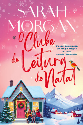 Portada del libro «O Clube de Leitura de Natal», de Sarah Morgan