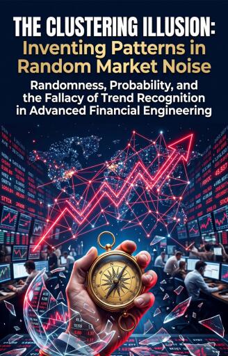 Portada del libro «The Clustering Illusion: Inventing Patterns in Random Market Noise», de Manuel Reese